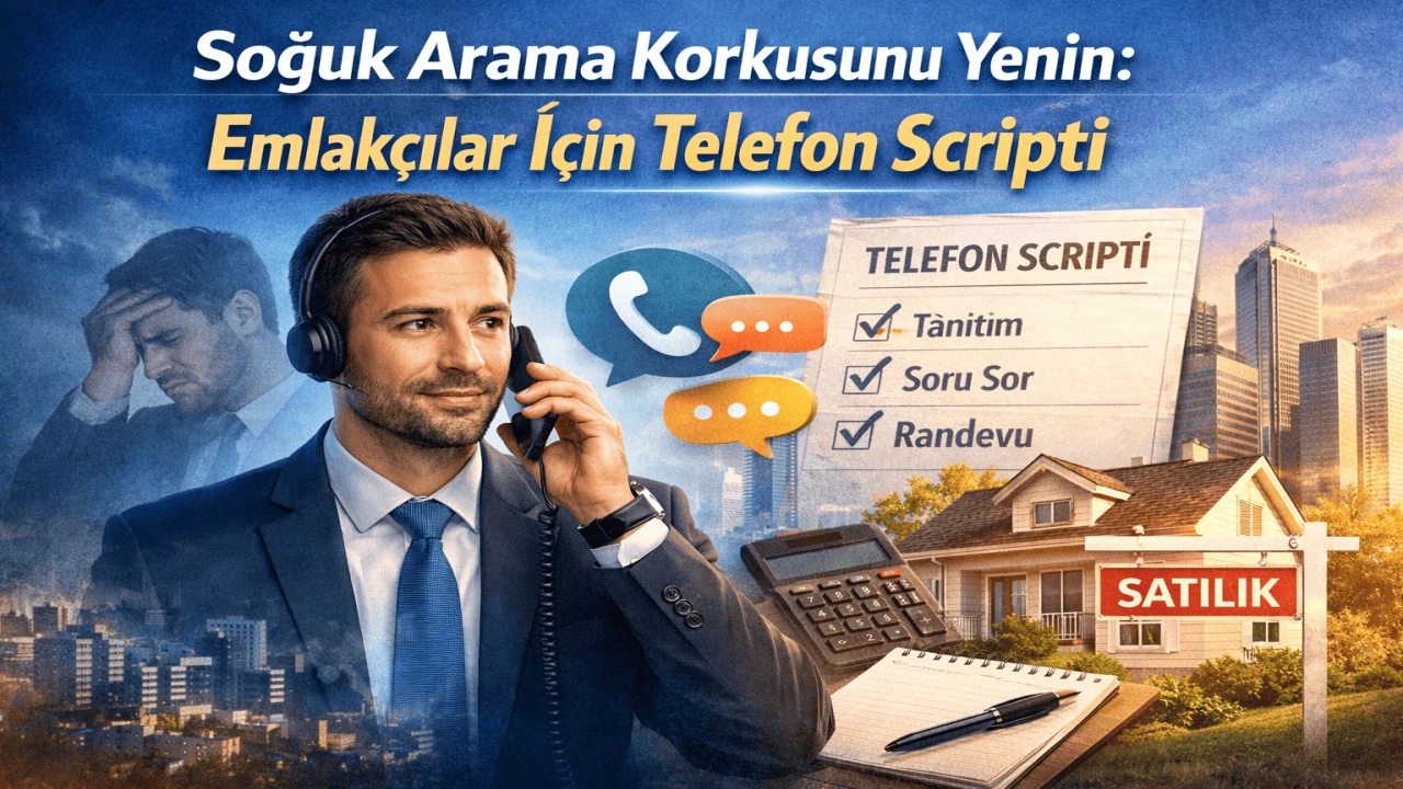 Emlakçılar İçin Soğuk Arama Telefon Konuşması