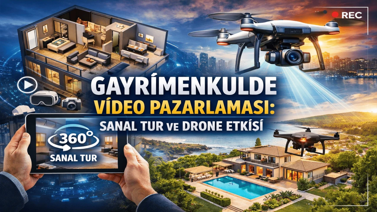 Gayrimenkulde Video Pazarlaması: Sanal Tur ve Drone Etkisi