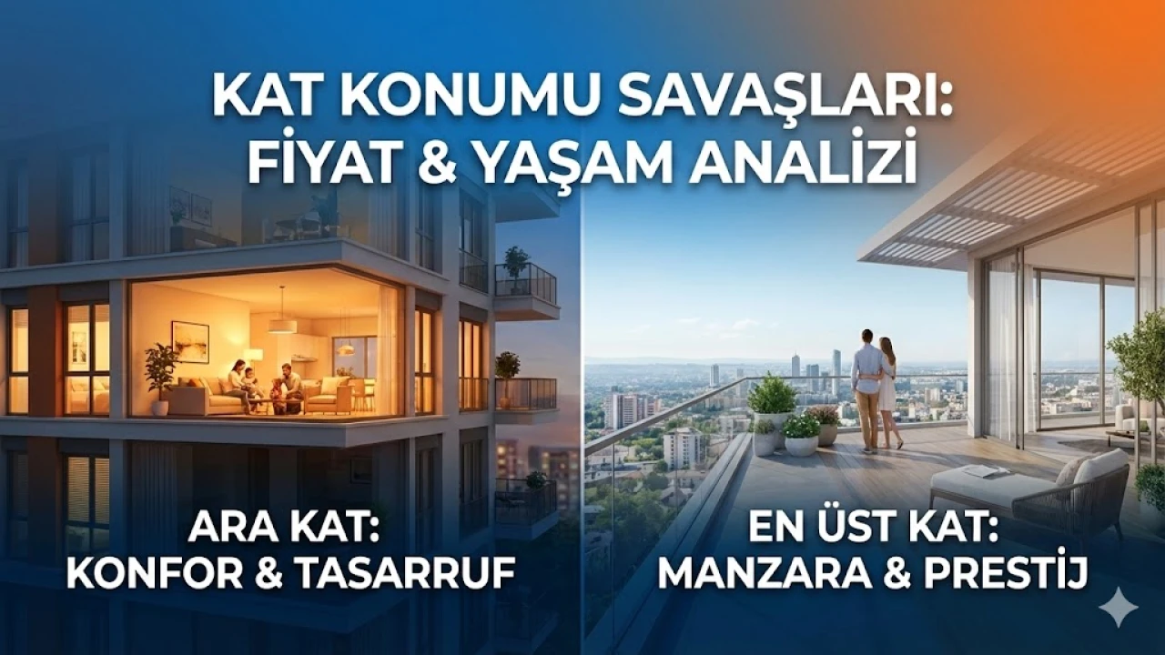 Ara Kat mı, En Üst Kat mı? Kat Konumunun Fiyata Net Etkisi